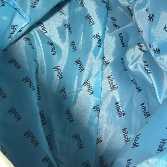 Kitson Los Angeles Black Sequin Tote Bag 22” x 19” x 3” NWOT - Picture 11 of 16